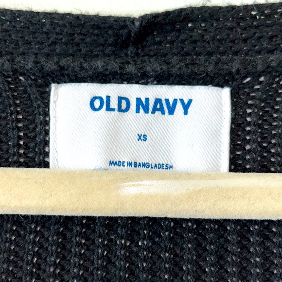 Old Navy, XS Black Knit Sweater - Picture 2 of 3